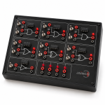Logic Gate Circuit Trainer using TTL IC